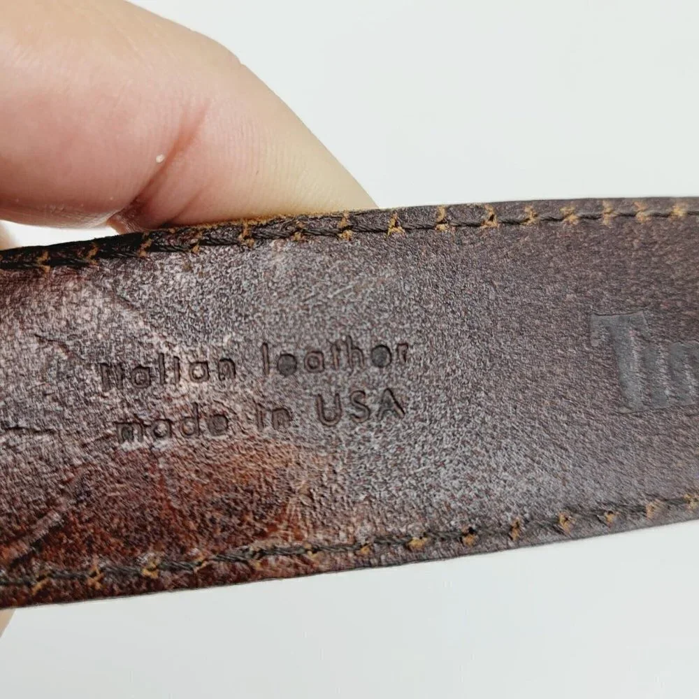 Timberland brown leather
